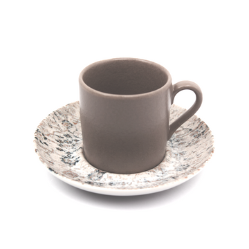 أكسفورد -قهوة بالطبق نيو دورا - 12 قطعه بيج - 100مل