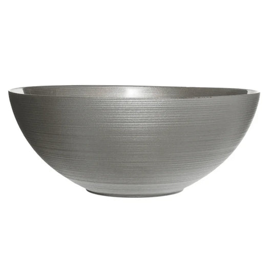 أرداكام - وعاء تقديم برونزي معدني - 34.5 × 14.5 سم