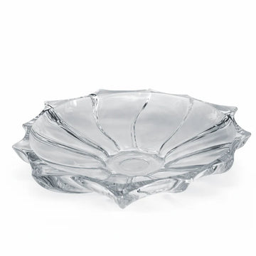 طبق زجاجي - شفاف - 34 × 7 سم