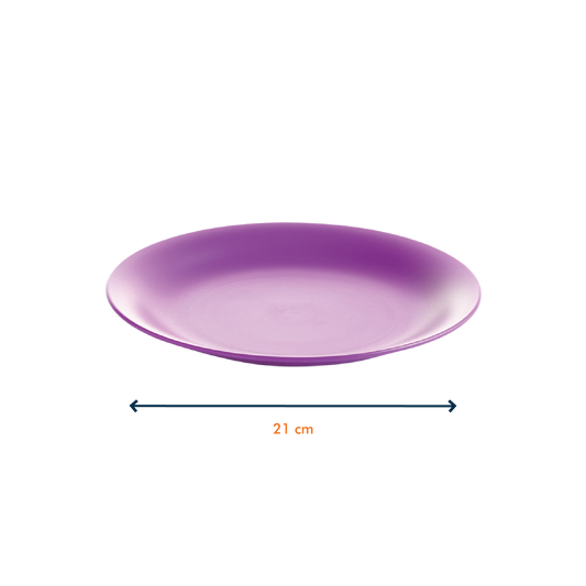 ام ديزاين  طبق حلو 21 سم لايف ستايل  -  بنفسجي