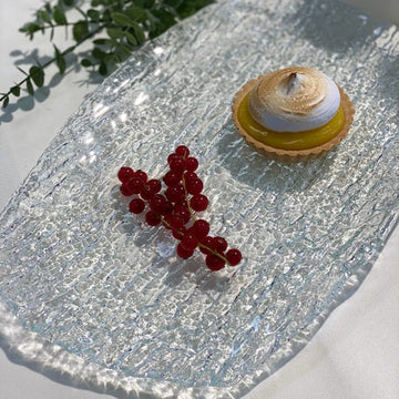 اردكام - طبق تقدريم - 34.5*23.8 سم - شفاف