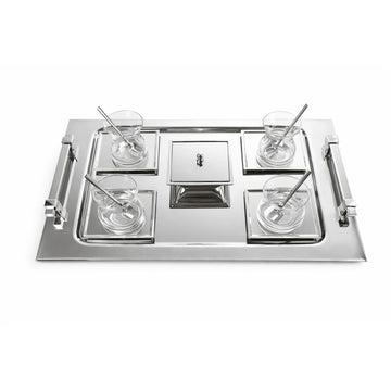 أرسيل - طقم شاي 22 قطعة - فضي