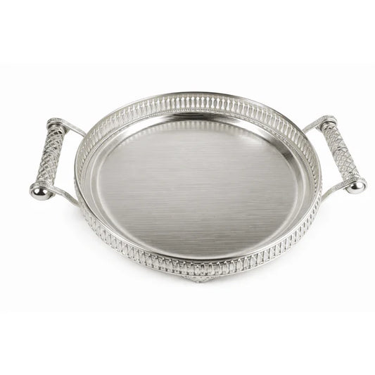 صينية - فضية - 33 × 39 سم