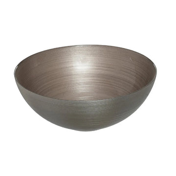 أرداكام - وعاء تقديم برونزي معدني - 34.5 × 14.5 سم